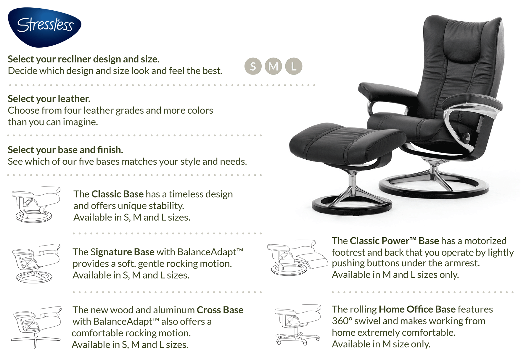 Configure your Stressless recliner